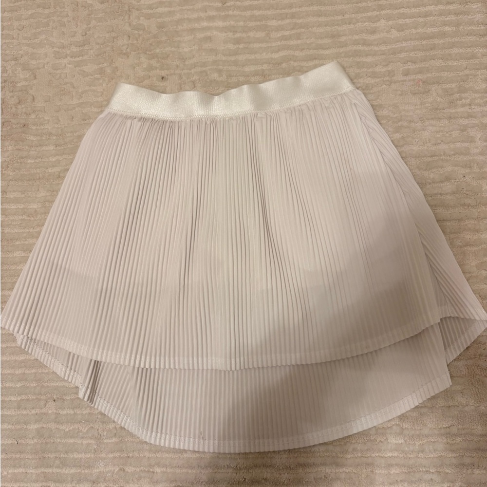 🌸 Target Girl's Pleated Tennis Skort - White/Cream